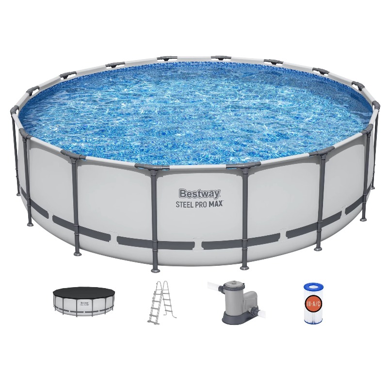 Pool Ladder Above Ground - Steel Pro MAX Above Ground Pool,
