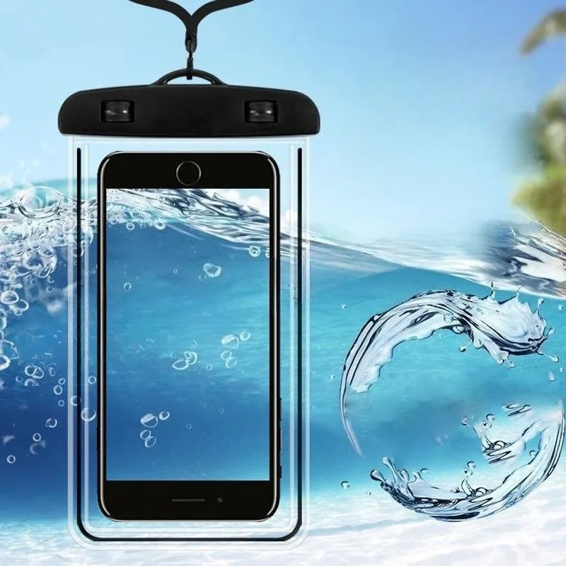 1Pc Transparent Mobile Phone W - огляд і ціна Pool Cover Waterproof