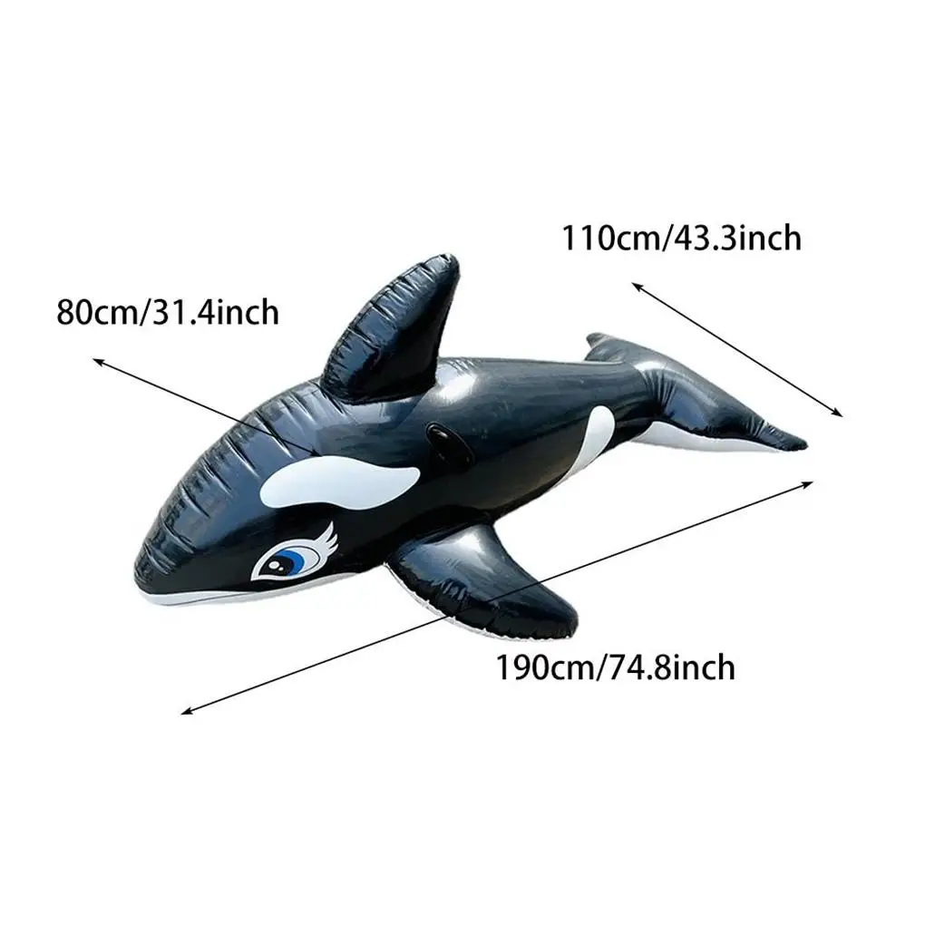 Giant Whale Inflatable Floatin - огляд і ціна Pool Float Ring Inflatable