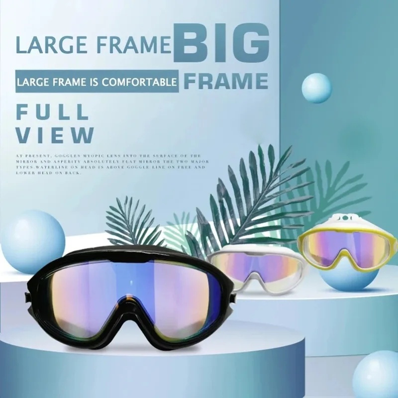 Mirrored Adult Swim Goggles –  - огляд і ціна Swim Goggles Anti Fog Uv