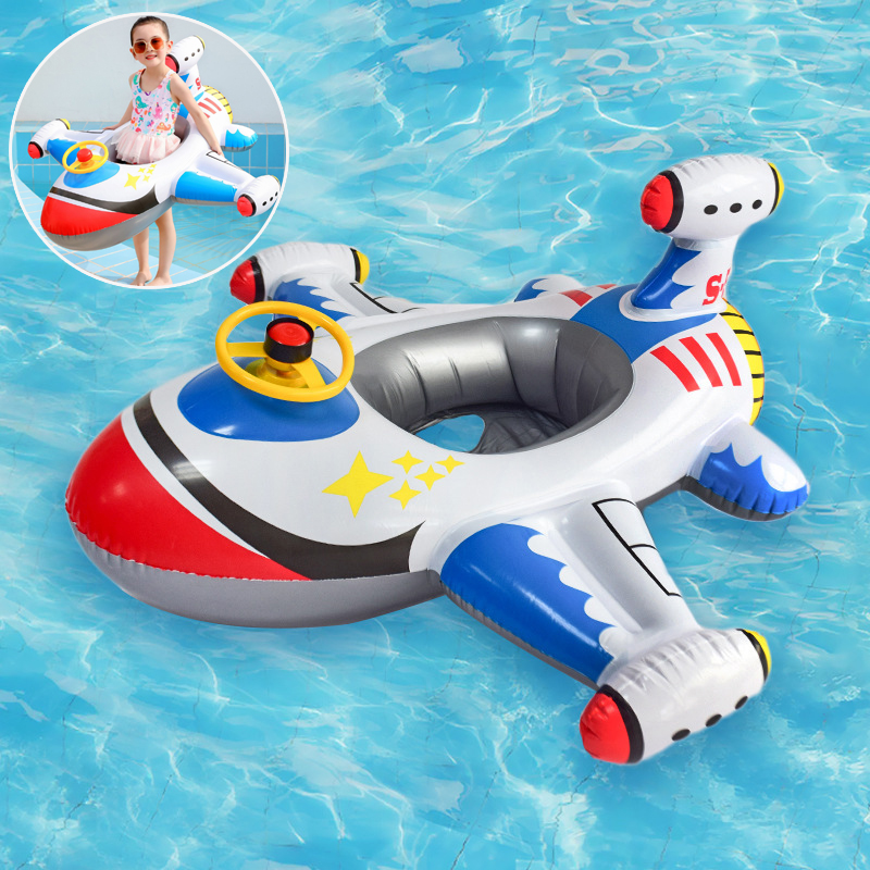 Baby Swimming Circle Airplane  - огляд і ціна Pool Float Ring Inflatable