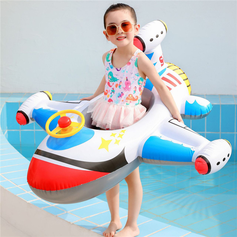Baby Swimming Circle Airplane  - огляд і ціна Pool Float Ring Inflatable