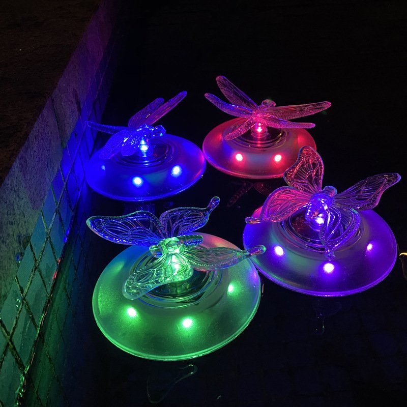 Outdoor Solar Multi-color Floa - огляд і ціна Pool Light Solar Rechargeable