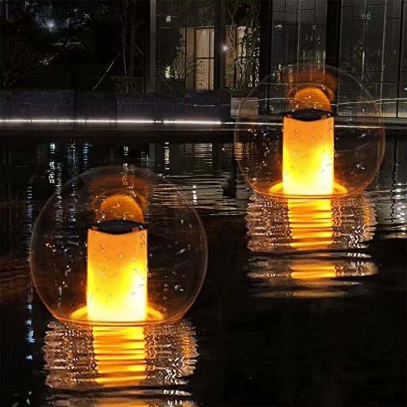 Waterproof Solar Rechargeable  - огляд і ціна Pool Light Solar Rechargeable