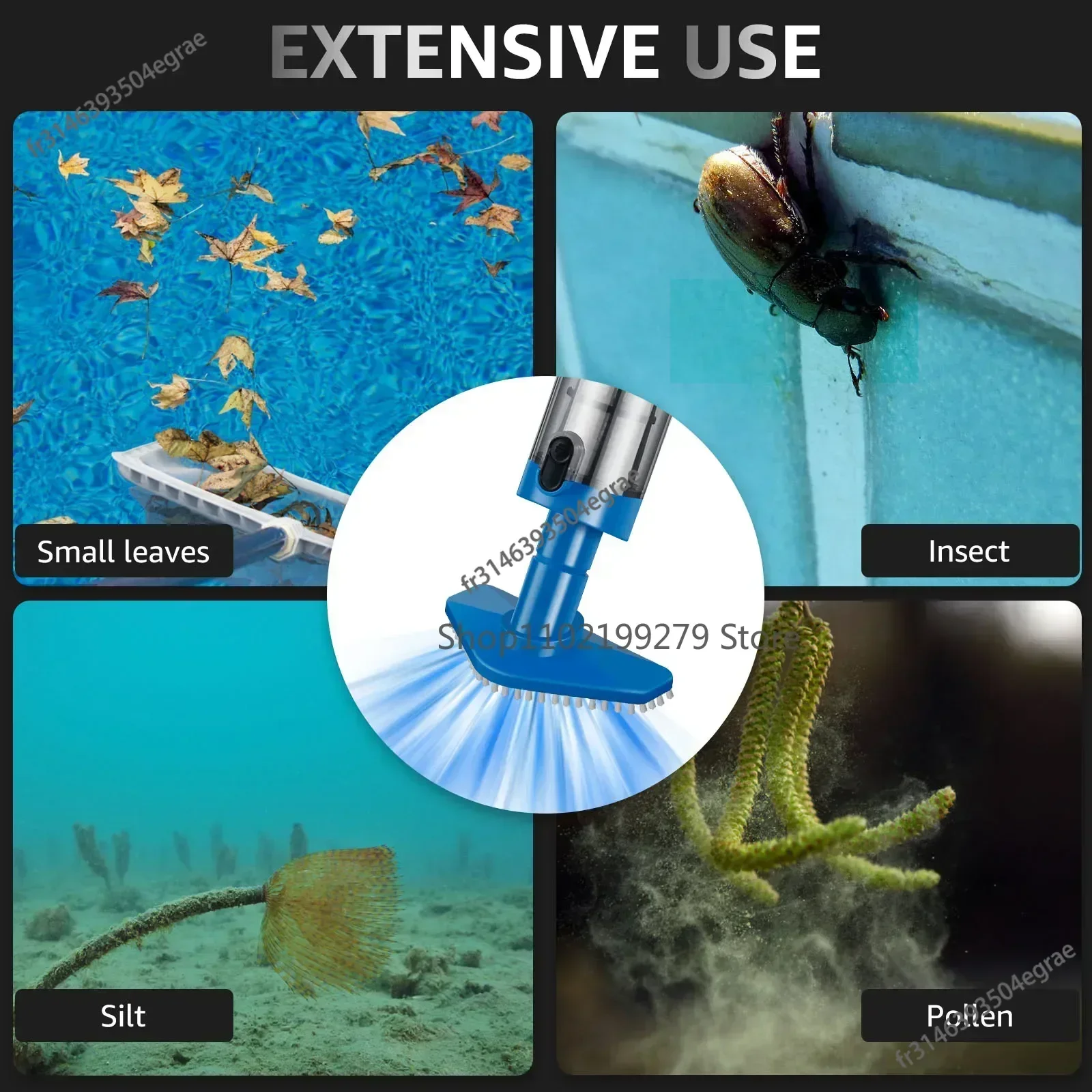 Rechargeable Portable Handheld - огляд і ціна Pool Vacuum Manual