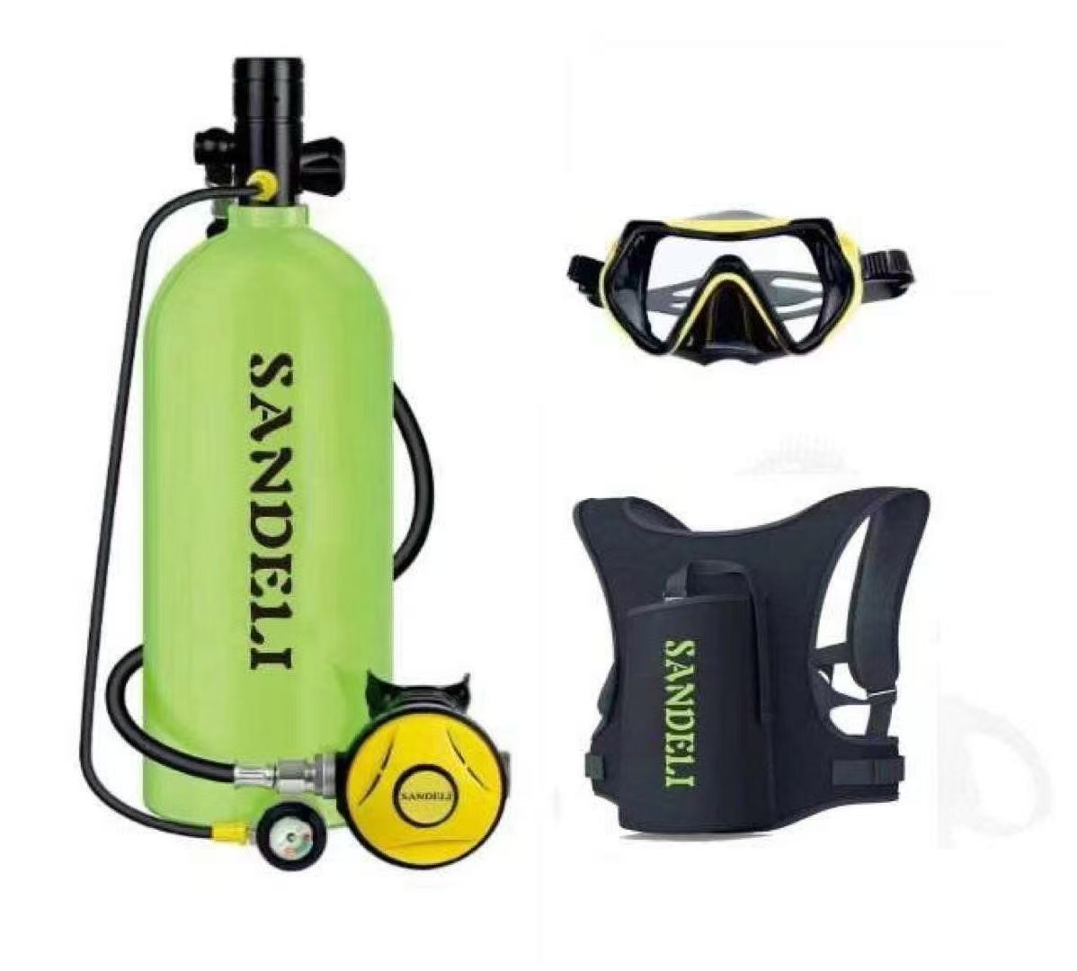 Manufacturer-made 4-liter Scub - огляд і ціна Snorkel Mask Full Face