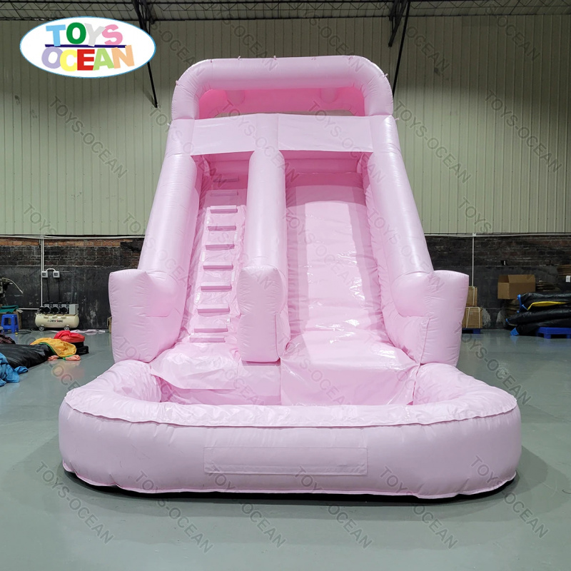 Commercial Grade Pink Double L - огляд і ціна Water Slide Inflatable