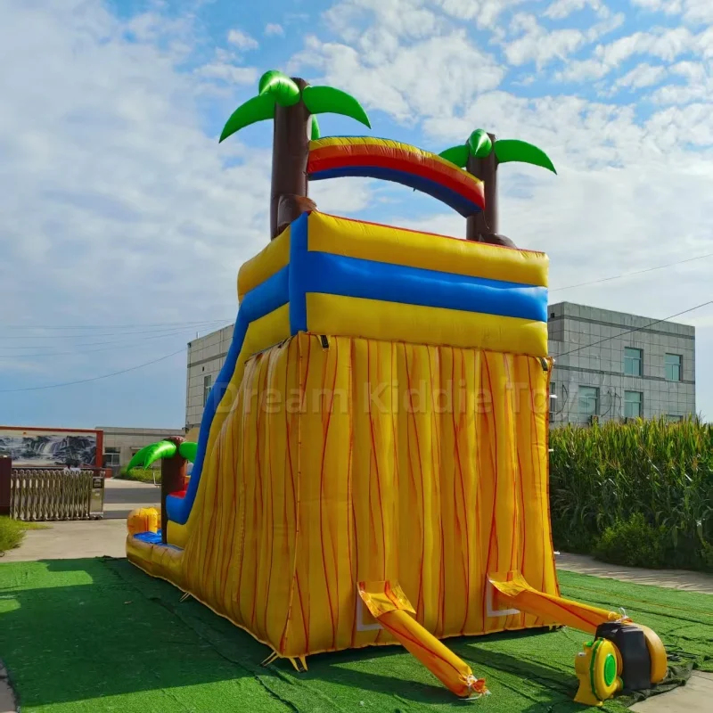 Giant Tropical Dolphin Theme I - огляд і ціна Water Slide Inflatable