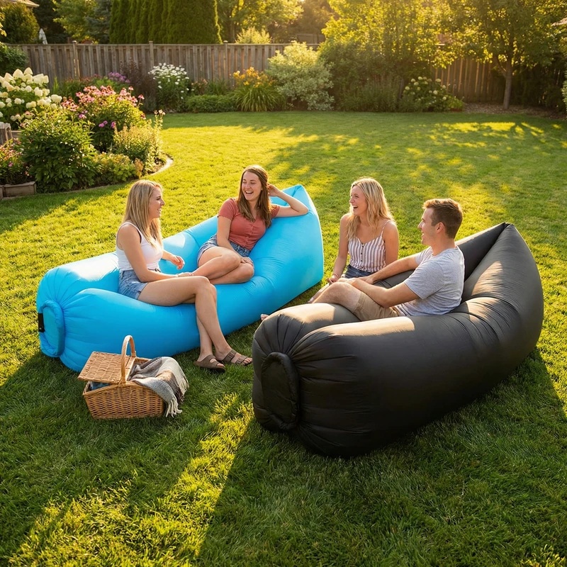 Portable Inflatable Air Sofa,  - огляд і ціна Pool Lounger Inflatable