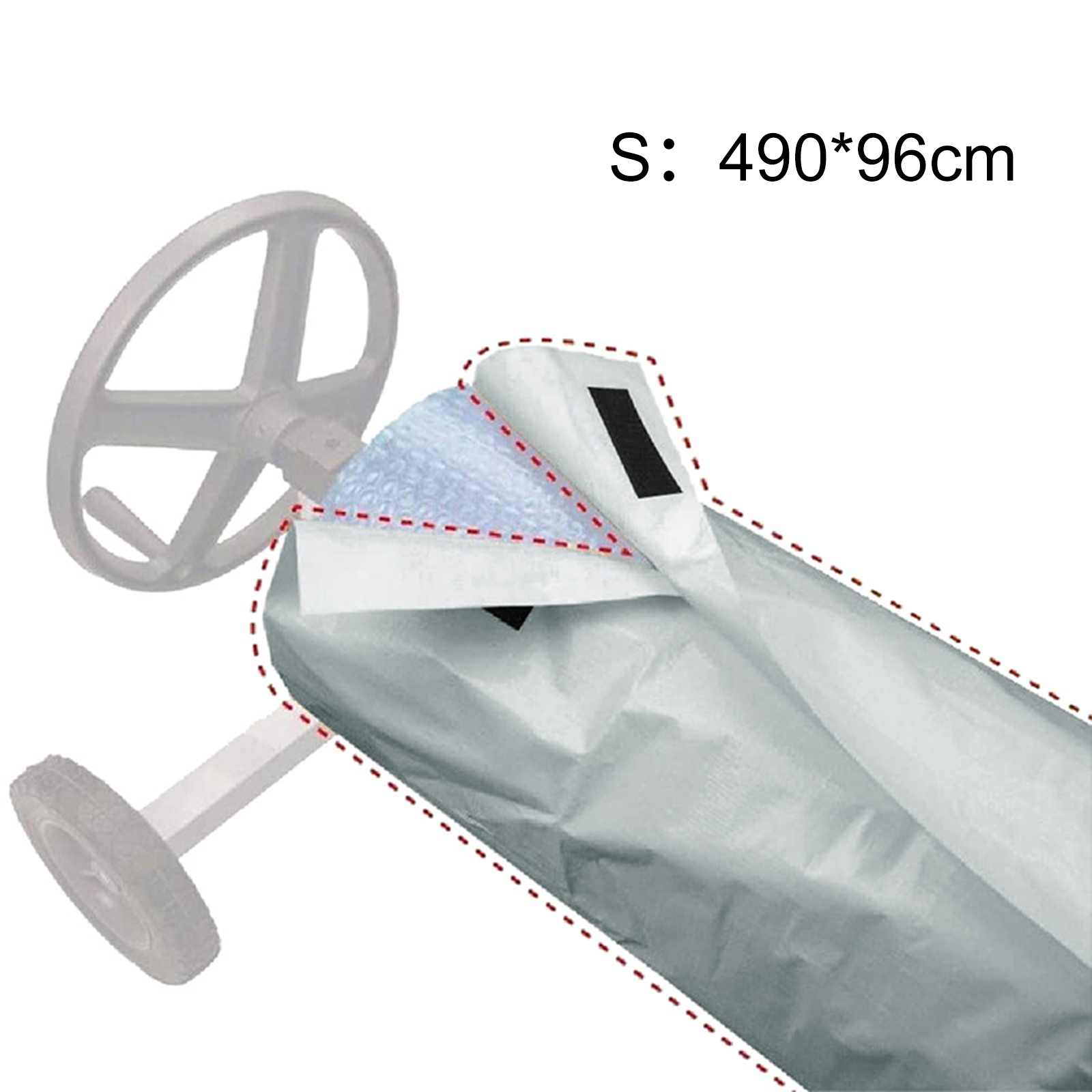 Pool Solar Reel Cover Protecti - огляд і ціна Pool Cover Waterproof
