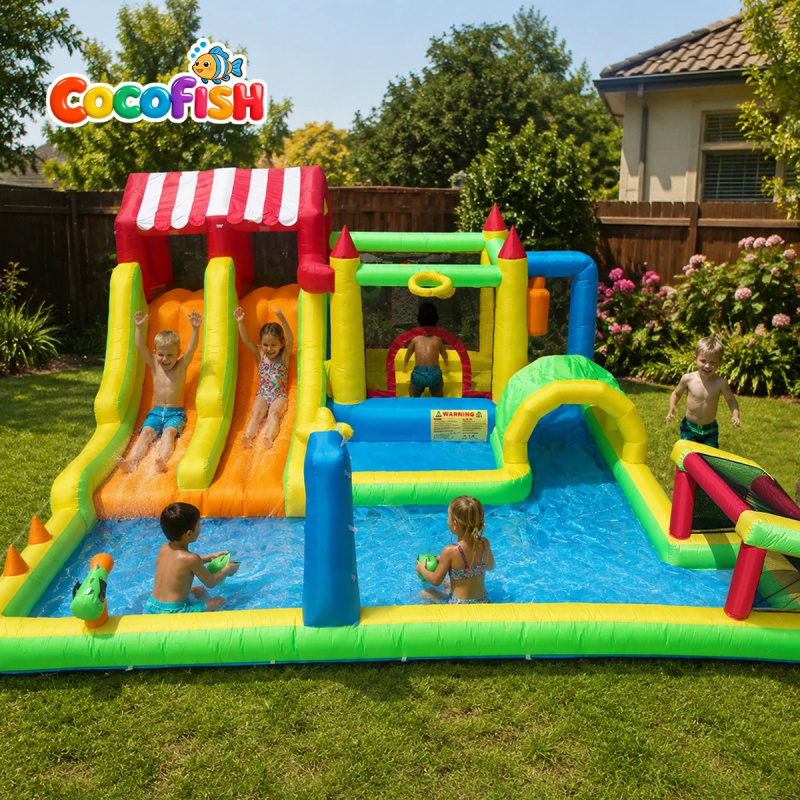 Cocofish Cocofish Backyard Sum - огляд і ціна Water Slide Inflatable