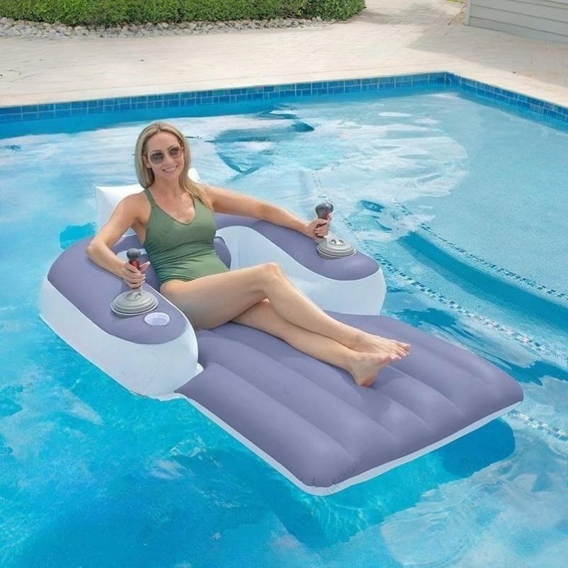 New Inflatable Water Floating  - огляд і ціна Pool Lounger Inflatable