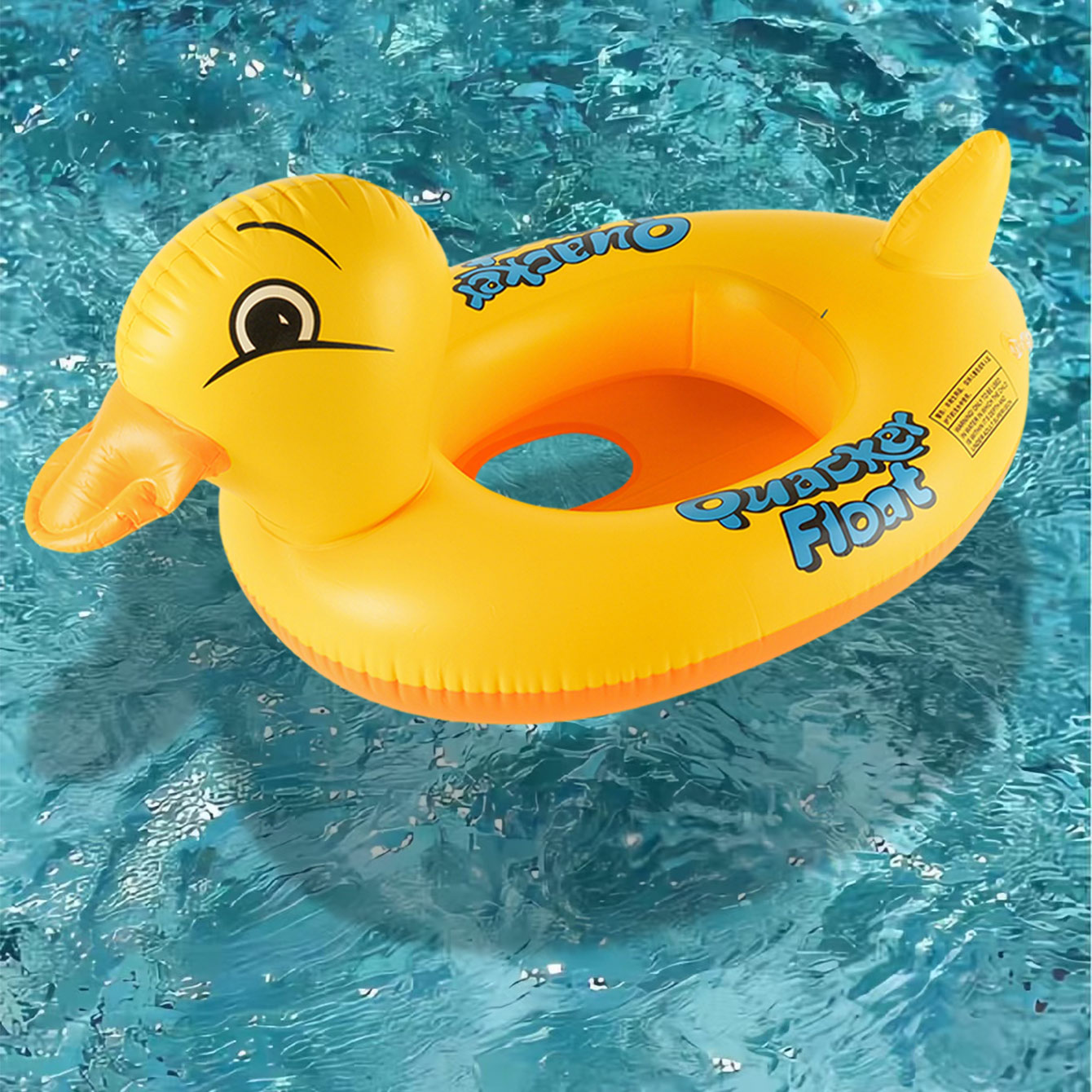 1PC Duck-shaped Thickened Infl - огляд і ціна Pool Float Ring Inflatable