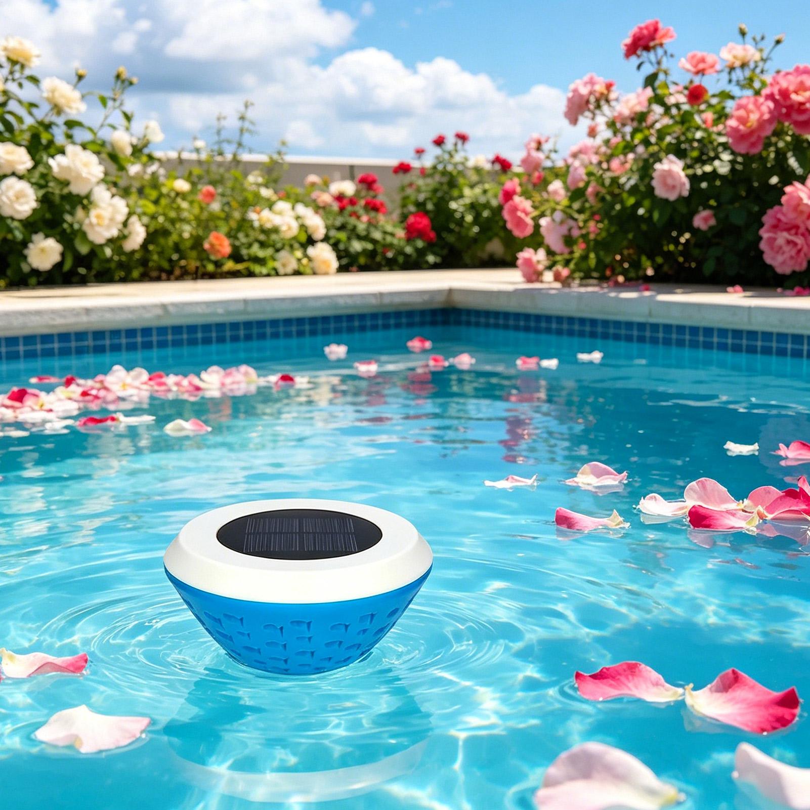 USB Rechargeable Color Changin - огляд і ціна Pool Light Solar Rechargeable