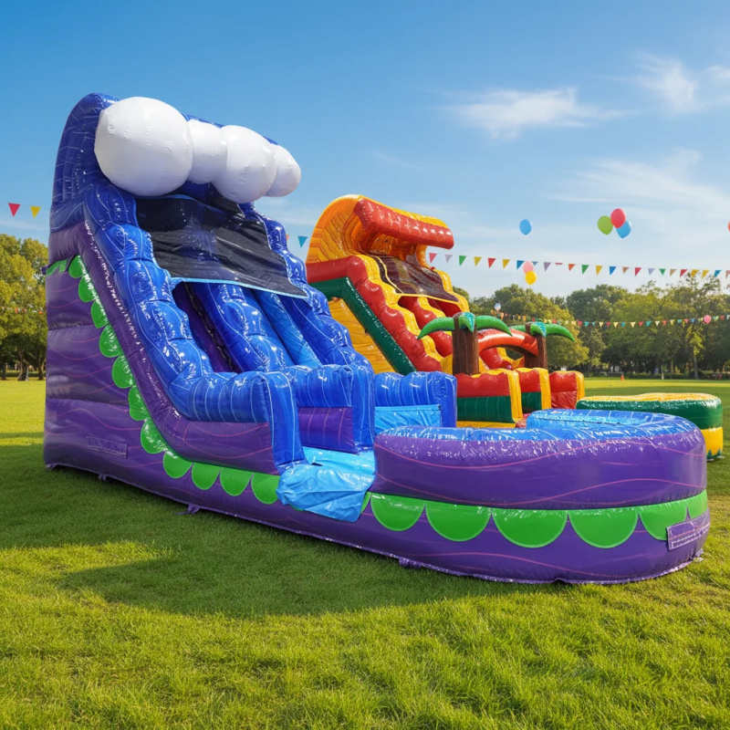 Commercial Backyard Slide Rent - огляд і ціна Water Slide Inflatable