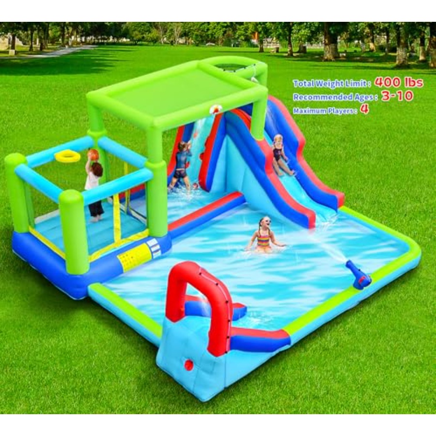 Inflatable Water Slide Water P - огляд і ціна Water Slide Inflatable