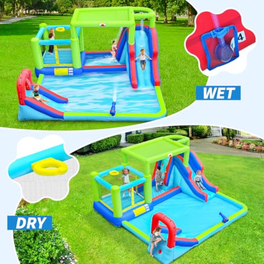 Inflatable Water Slide Water P - огляд і ціна Water Slide Inflatable