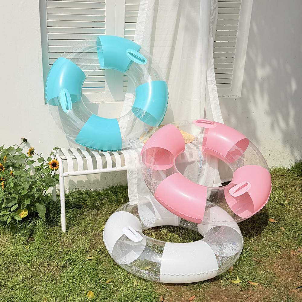 Transparent  Swimming Ring Adu - огляд і ціна Pool Lounger Inflatable