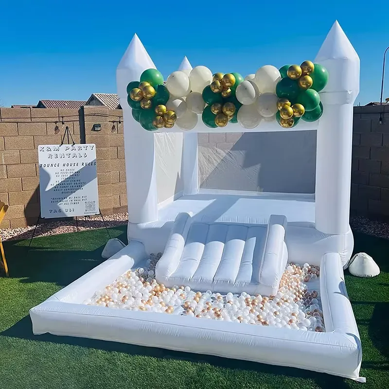 20264m White Grade Inflatable  - огляд і ціна Water Slide Inflatable
