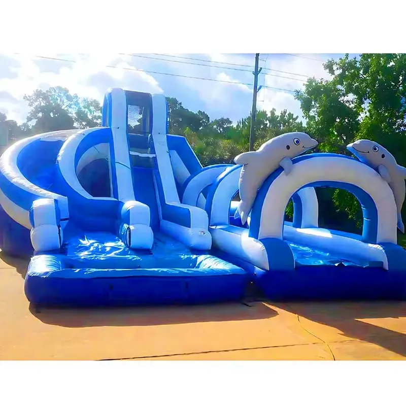 New Design City Commercial Kid - огляд і ціна Water Slide Inflatable