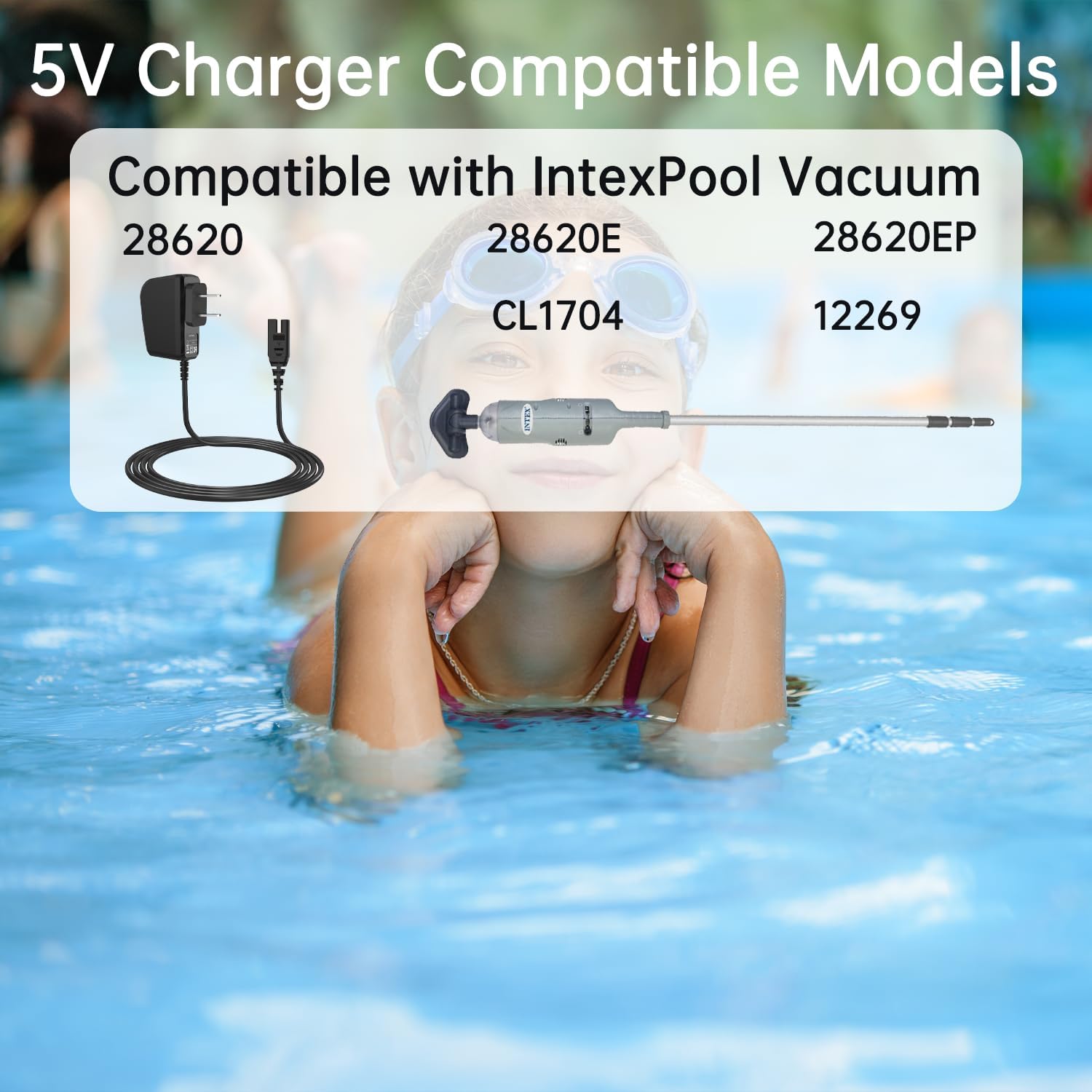 5V Replacement Charger Cord fo - огляд і ціна Pool Vacuum Manual
