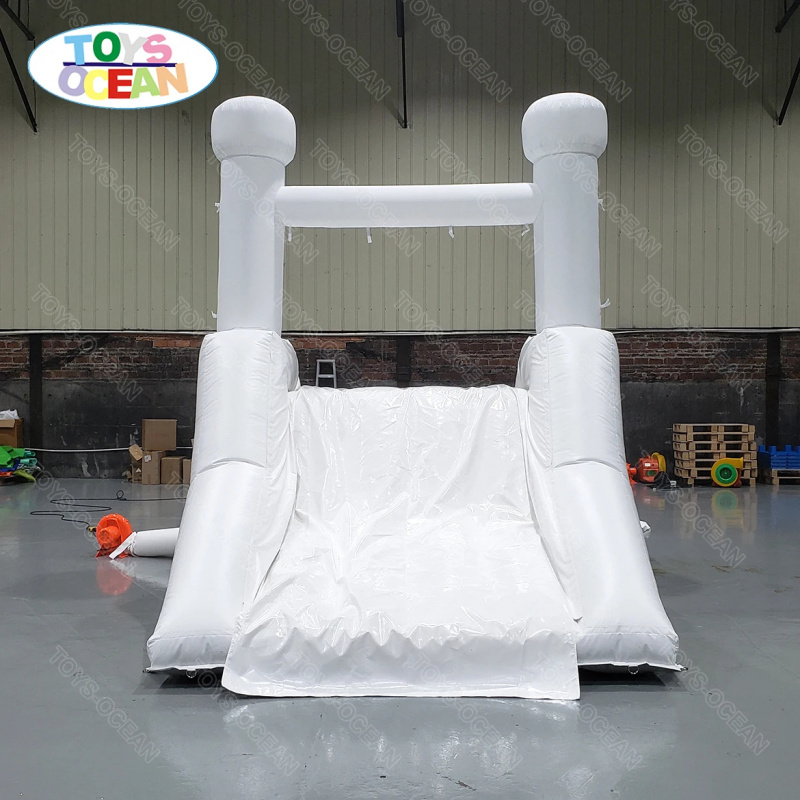 Custom Backyard White Water Sl - огляд і ціна Water Slide Inflatable